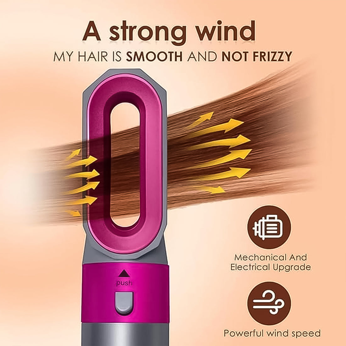 5-in-1 Hair Styler & Dryer Brush | Volumizer, Curler & Smoother